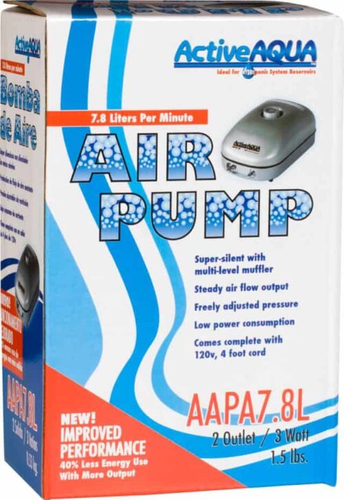 Air Pump 2 Outlets 3W 7.8L/min