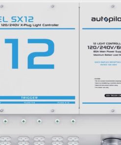 FUEL SX12 - 12 outlet, X-Plugs (120/240v) w/Single