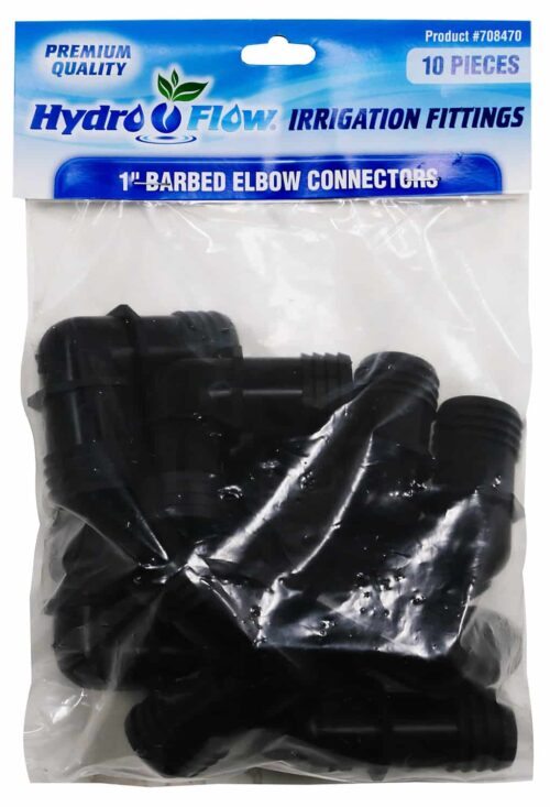 Hydro Flow Premium Barbed Elbow 1 in