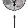 Hurricane Pro High Velocity Oscillating Metal Stand Fan 20 in