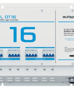 FUEL DT16 Light Controller - 16 Outlet, 240V w/Dual Triggers