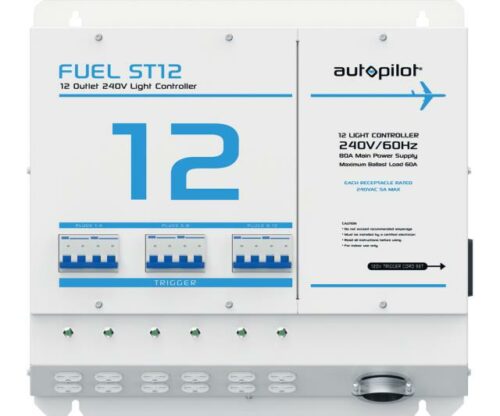 FUEL ST12 Light Controller - 12 Outlet, 240v w/Sin