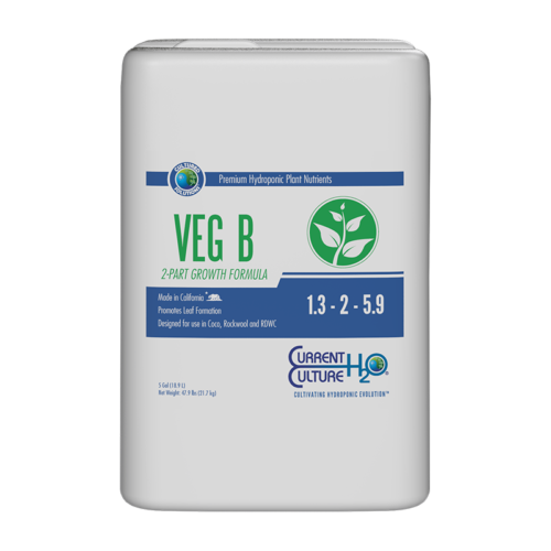 cultured solutions hydroponic nutrients veg b 5 gallon 1