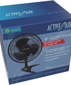 Active Air 8in Clip Fan, 10W (12/cs) - Image 2